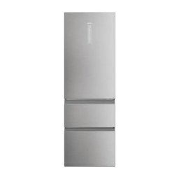 Haier Seria 5 HTW5618DNMG Pełny No Frost 185cm Szuflada z kontrolą wilgotności Zdalne sterowanie Inox