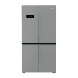 Beko GN1416240JXN Pełny No Frost 182cm Komora świeżości Kostkarka Stalowy