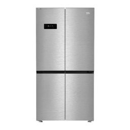 Beko GN1416240ZXN Pełny No Frost 182cm Komora świeżości Stalowy