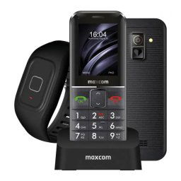 Maxcom Comfort MM 735 2,2" 2Mpix Czarny + opaska SOS