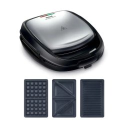 Tefal Snack Time 3w1 SW342D38 Trójkąty Gofry Panini 700W