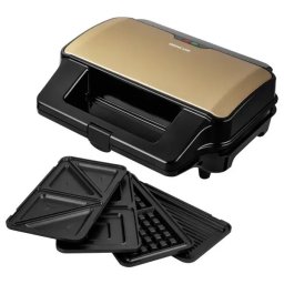 Sencor SSM 9977CH 3w1 Trójkąty Gofry Panini Kwadraty 900W