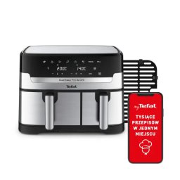 Tefal Dual Easy Fry & Grill EY905D 2700W 8,3l Aplikacja mobilna