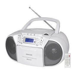 Sencor SPT 3907 W Bluetooth Biały