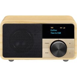 Sangean GENUINE MINI dab+ DDR-7 Radio FM DAB+ Bluetooth Orzech