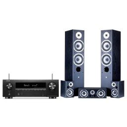 Denon AVR-X1700H, Wilson MoviX 5.0 Czarny