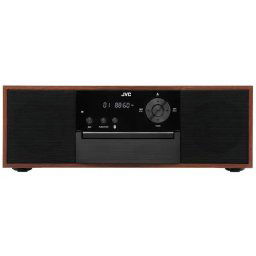 JVC RD-E761 16W Bluetooth Radio FM Czarno-brązowy