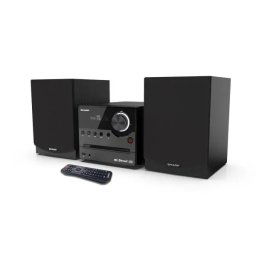 Sharp XL-B517D 15W Bluetooth Radio FM, DAB+ Czarny