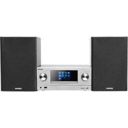 Kenwood M-9000S-S 100W Wi-Fi Bluetooth Radio FM, DAB+, Internetowe Srebrny