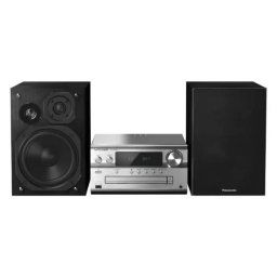 Panasonic SC-PMX92 120W Bluetooth Radio FM, DAB+ Srebrny