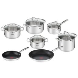 Tefal Duetto+ Max G732SC55 Indukcja Stal nierdzewna 12 elementów