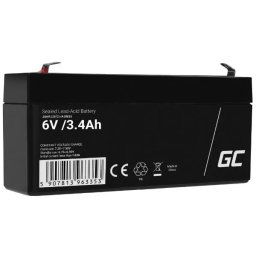 Green Cell AGM38 AGM VRLA 6V 3,4Ah