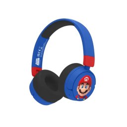 OTL Technologies Super Mario Kids Wireless Dla Dzieci Nauszne Niebiesko-czarny
