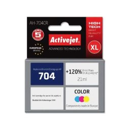 ActiveJet AH-704CR (zamiennik CN693AE nr 704) Kolor 21 ml