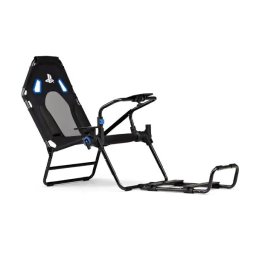 Next Level Racing NLR-S026 GTLite PlayStation Edition Wyścigowy do 130kg Tkanina Czarno-niebieski