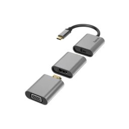 Hama 00200306 Premium USB-C - mini DP/HDMI/VGA
