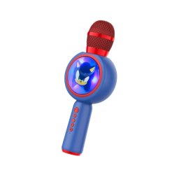 OTL Technologies Sonic the Hedgehog PopSing LED Light Up Wireless Karaoke 5W Ciemnoniebieski