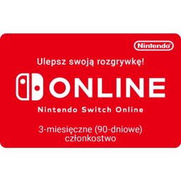 Abonament Nintendo Switch Online 3m-ce [Bon Agencyjny] Obecnie dostępne tylko w sklepach stacjonarnych
