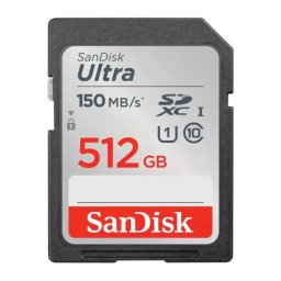 SANDISK Ultra SDXC UHS-I 512GB 150MB/s