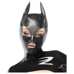 Maska catwoman (czarna)