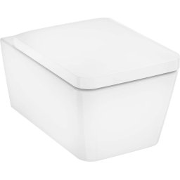 Hansgrohe EluPura Q - Toaleta wisząca z deską SoftClose, Rimless, SmartClean, biała 61117450