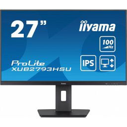 IIYAMA Monitor 27 cali XUB2793HSU-B7,IPS.HDMI.DP.2x2W.USBx2,300cd