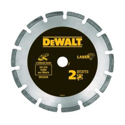 DeWALT Akcesoria - Diamentowa tarcza tnąca do materiałów ściernych 230x22,23 mm DT3773