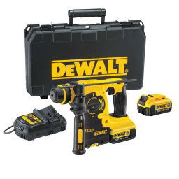 DeWALT Narzędzia - Młotowiertarka akumulatorowa SDS Plus 18 V, 2x akumulator 4,0 Ah, ładowarka DCH253M2