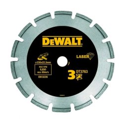 DeWALT Akcesoria - Diamentowa tarcza tnąca do twardych materiałów 230x22,23 mm DT3763