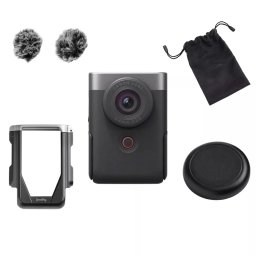 Aparat Canon PowerShot V10 Advanced Vlogging Kit srebrny + cashback 200 zł