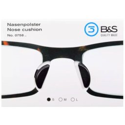 B&S Naklejki Silikonowe 2szt | Czarny