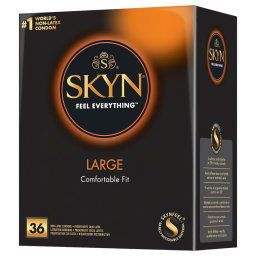 Manix SKYN Large - lateksowe prezerwatywy bez lateksu (36 szt.)