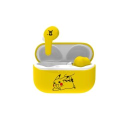 OTL Technologies Pokémon Pikachu TWS Earphones Dla Dzieci Dokanałowe Bluetooth 5.3 Żółty