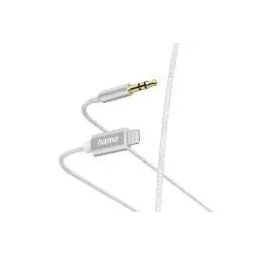 Hama audio Lightning do jack 3,5 mm 1m Biały
