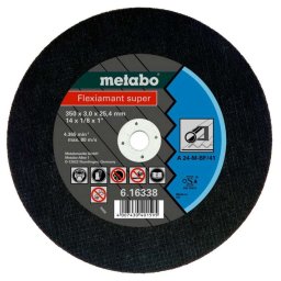 Metabo - Tarcza tnąca do stali, 350x25,4 mm 616338000