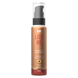 Intt Lick Me - rozgrzewający żel poślizgowy - brzoskwinia (50ml)