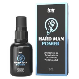 Intt Hard Man Power - żel stymulujący dla mężczyzn - 15ml