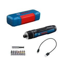 Bosch Narzędzia - Wkrętarka akumulatorowa 3,6 V z akcesoriami, kabel USB 06019H2201
