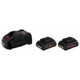 Bosch Akcesoria - Zestaw ładowarki 8A i 2x akumulatora 18 V ProCORE 4,0 Ah 1600A016GF