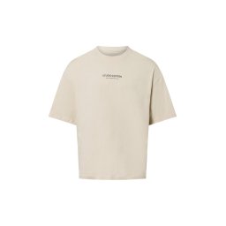 Alpha Industries Koszulka męska - Studio Edition BP Mężczyźni Bawełna beżowy jednolity, L