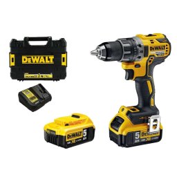 DeWALT Narzędzia - Wiertarka akumulatorowa 18 V, 2 akumulatory 5,0 Ah XR DCD791P2