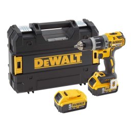 DeWALT - AKUMULATOR 18 V Wiertarka udarowa, 2 akumulatory XR 5,0 Ah DCD796P2