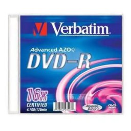 Verbatim DVD-R Advanced AZO Slim Case 1szt.