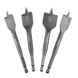 DeWALT - Zestaw 4 płaskich wierteł do drewna DT4797