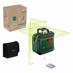 Bosch Akcesoria - Laser krzyżowy, zasięg 24 m, z akcesoriami 0603663BZ0
