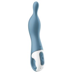 Satisfyer A-Mazing 1 - wibrator do punktu A - ładowalny - niebieski