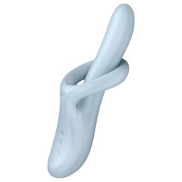 Satisfyer Heat Flex 4 - wibrator z nagrzewającym się ramieniem łechtaczkowym (niebieski)