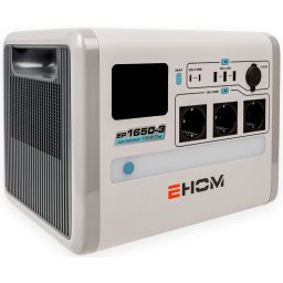 LONCIN EHOM EP1650-3 STACJA ZASILANIA BANK MAGAZYN ENERGI AGREGAT POWERBANK STACJA ZASILAJĄCA 1024Wh moc 1650VA EWIMAX - OFICJALNY DYSTRYBUTOR - AUTORYZOWANY DEALER LONCIN