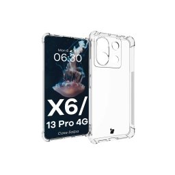 Bizon Elastyczne Salpa do Poco X6 / Xiaomi Redmi Note 13 Pro 5G Przezroczysty