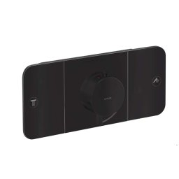 Axor One - Termostat podtynkowy na 2 urządzenia, czarny mat 45712670